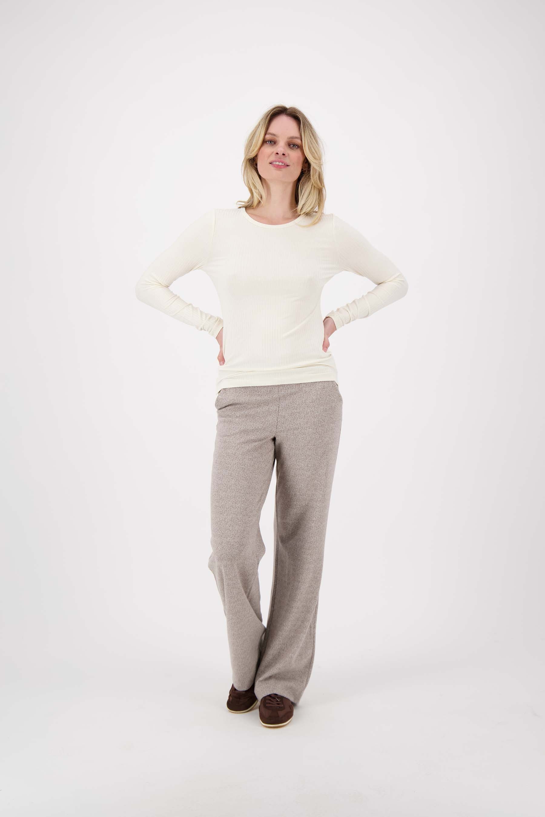 jacquard broek twee kleurig