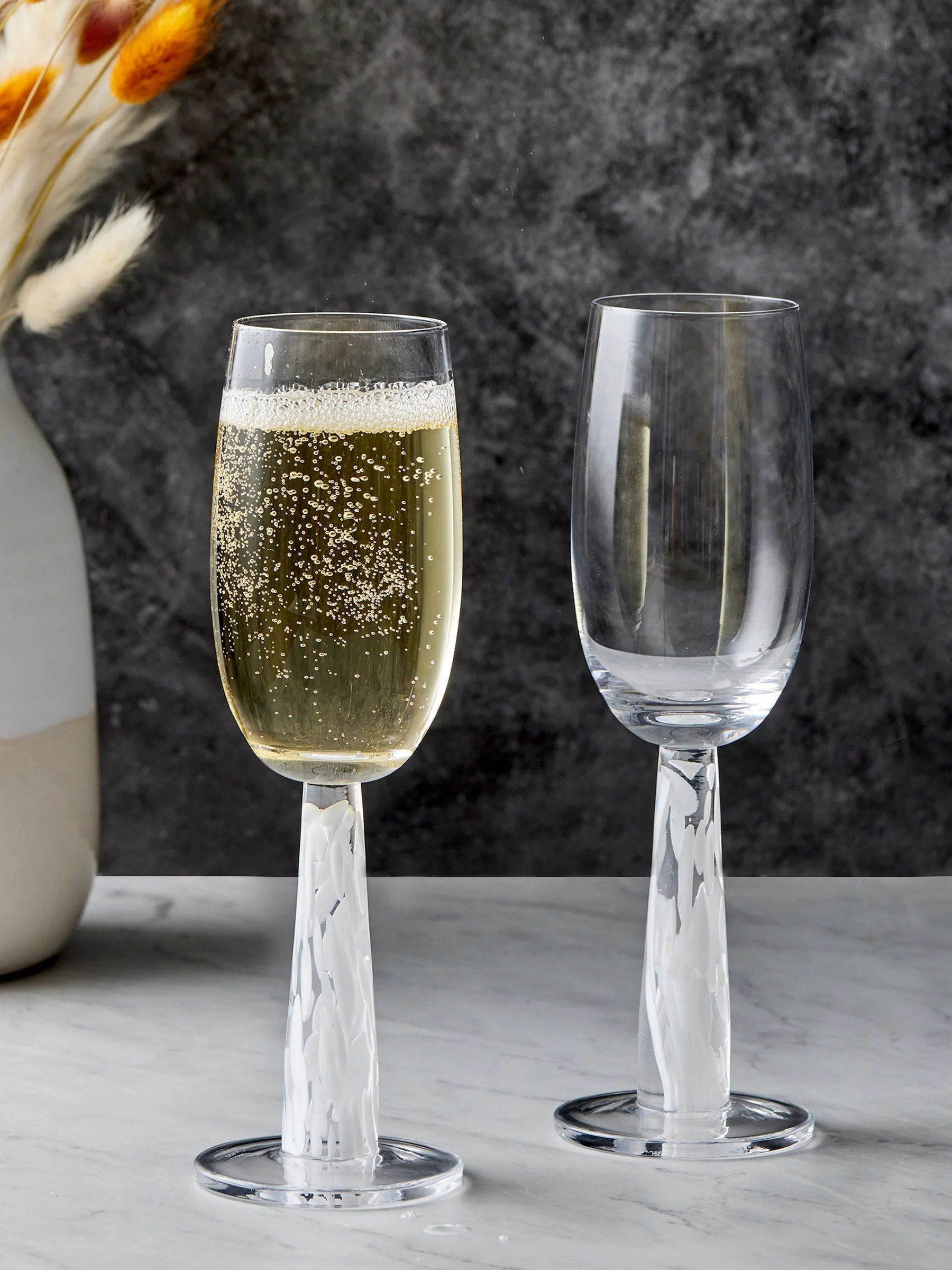 Anton Studio Designs Set of 2 Björn Champagne Flutes