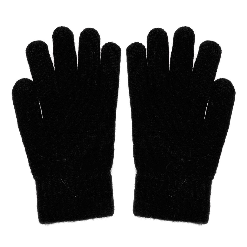 (1 Paar) Damen Handschuhe Winter Accessoire (One Size) - Schwarz