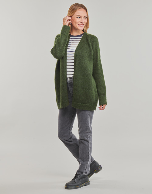 Only - ONLBENIN L/S LUREX CARDIGAN CS KNT - Kaki