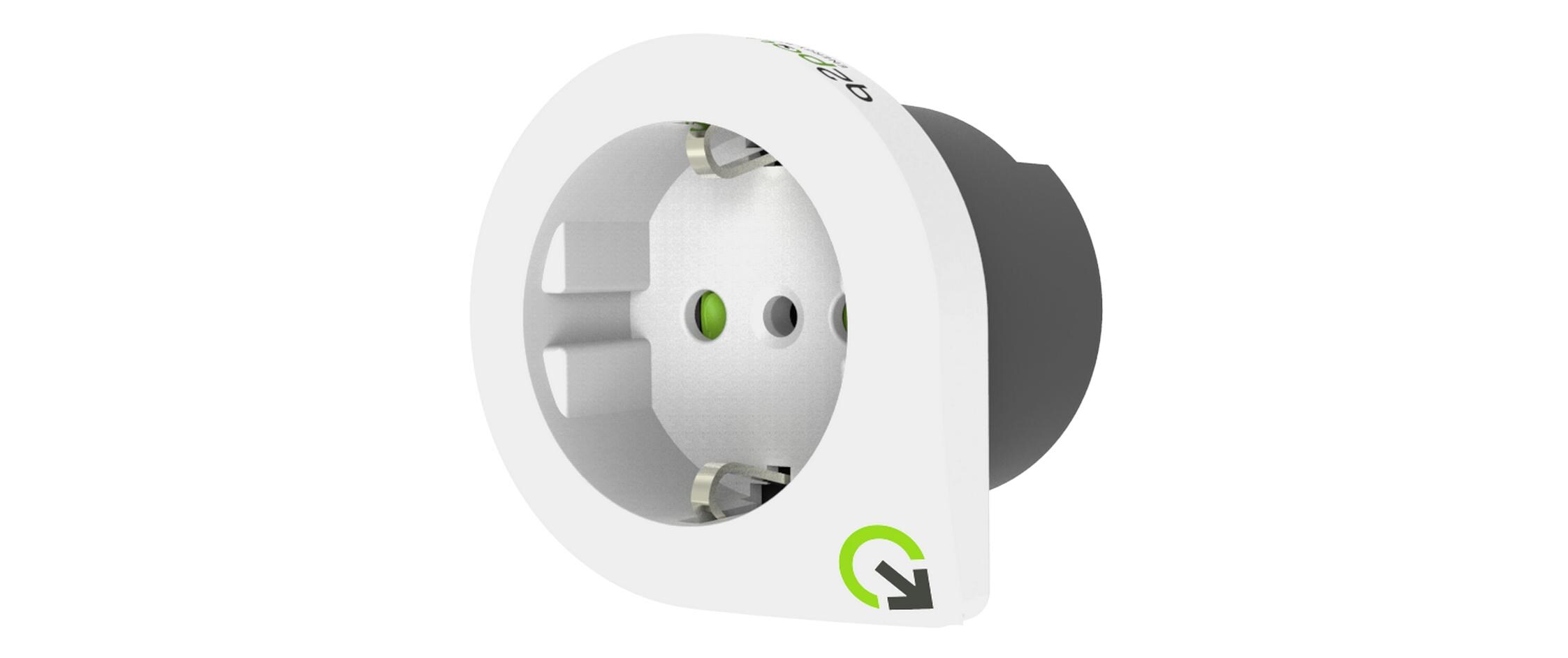 Reiseadapter EuropeReiseadapter mit Europa-Steckdose und Welt-Stecker