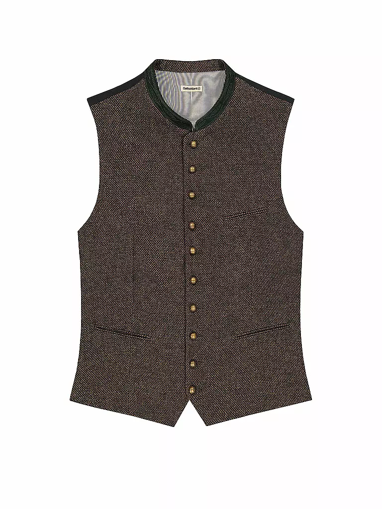 GOTTSEIDANK Trachtengilet KONSTANTIN braun