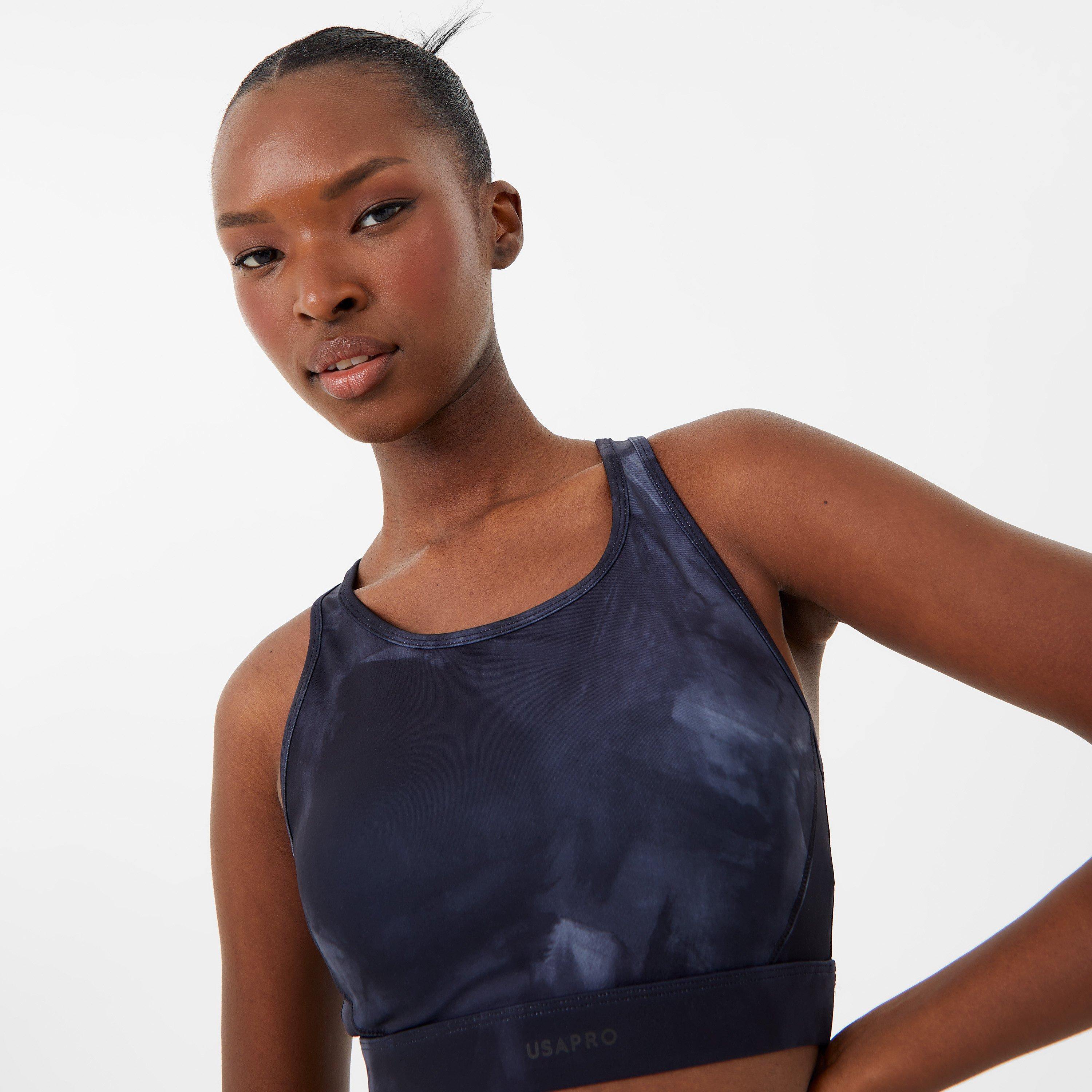 USA Pro Core Racer Back Sports Bra Womens