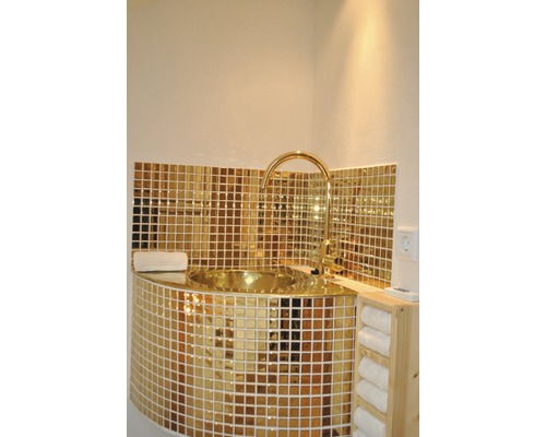 Glasmozaïek CM 4GO1 goud 30,2x32,7 cm