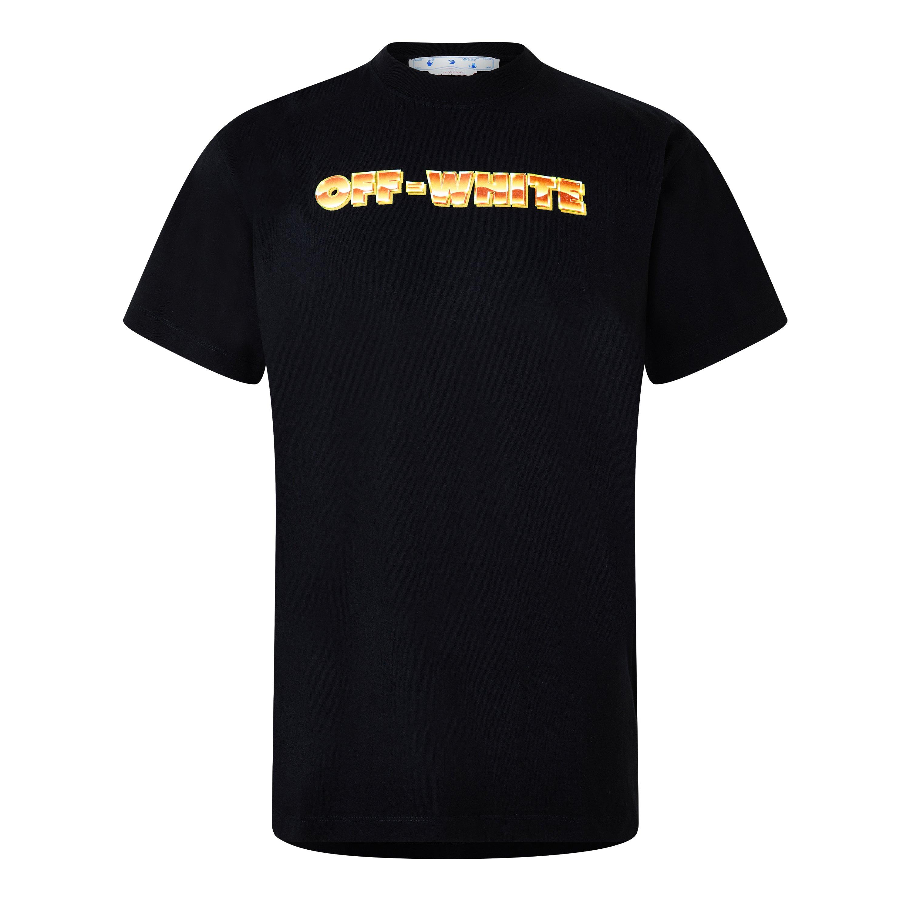 Off White Oversized Logo T Shirt