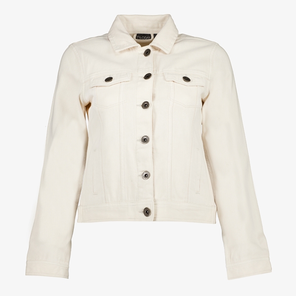 TwoDay dames spijkerjas beige