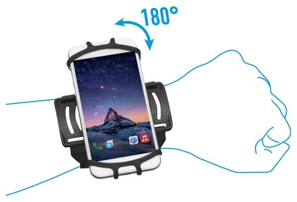 Brassard poignet/bras universel Smartphone 4-6''  Noir