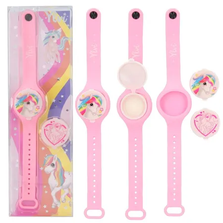 Depesche Ylvi & the Minimoomis Lipbalm Armband, 1 Stück, 2-fach sortiert