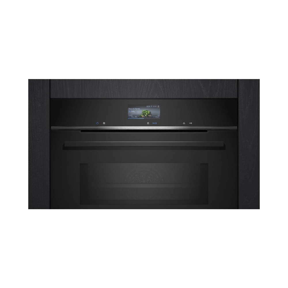 Siemens CM776GKB1 Einbau-Kompaktbackofen mit Mikrowellenfunktion 60x45cm 230V