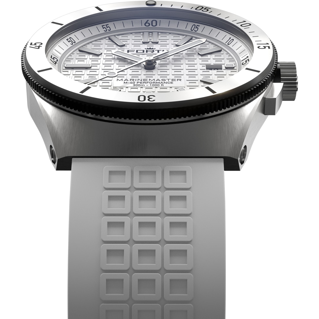 Fortis Marinemaster M-40 Snow White Horizon Strap