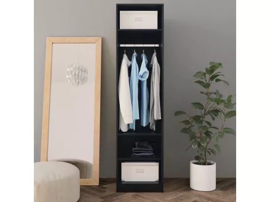 Garde-robe Noir 50 x 50x200