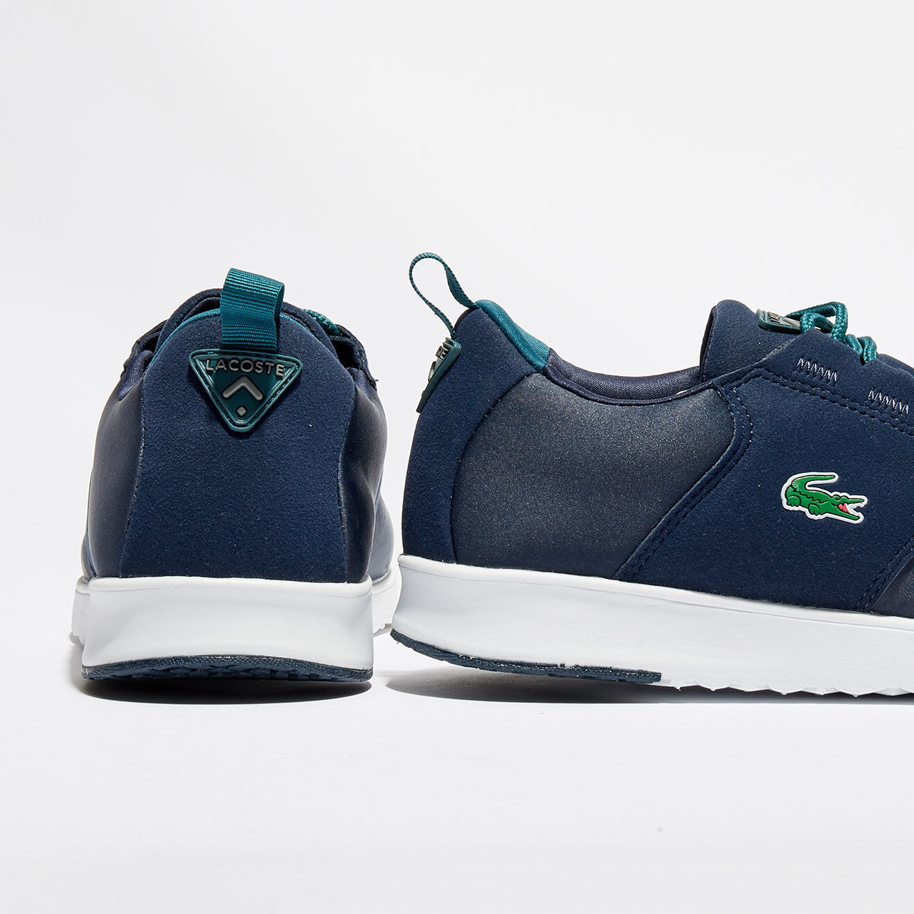 Lacoste Baskets L.Ight 317 1 bleu marine/vert