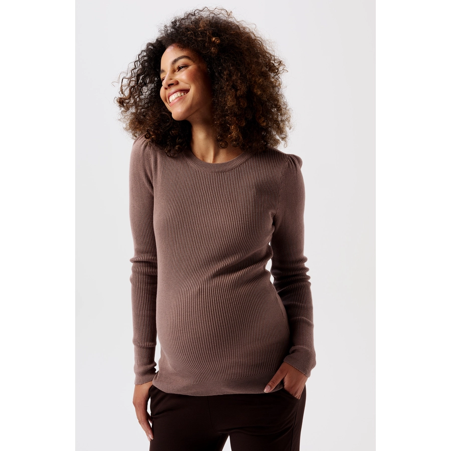Noppies Pullover Zana Deep Taupe