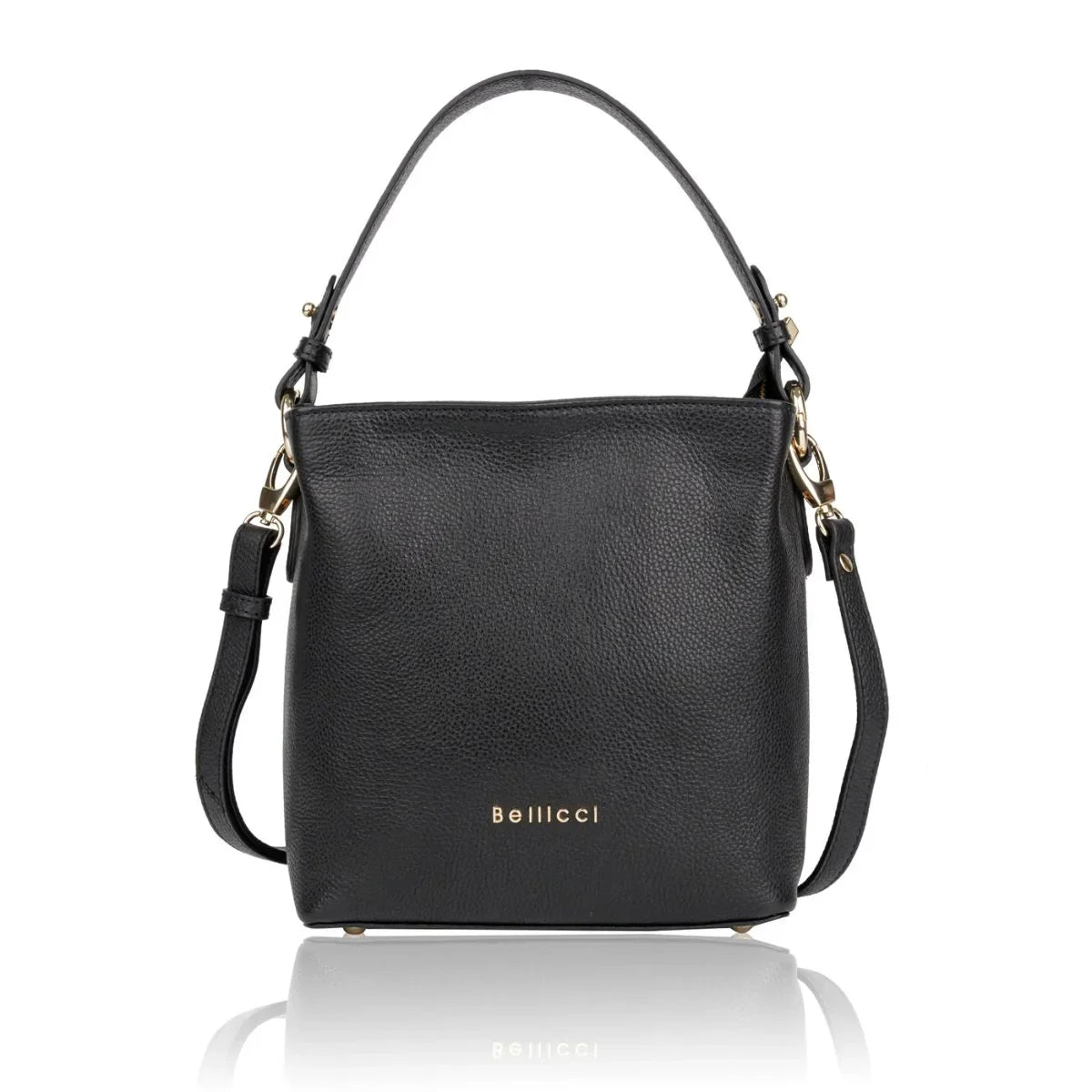 Bellici | Calico | Leren handtas