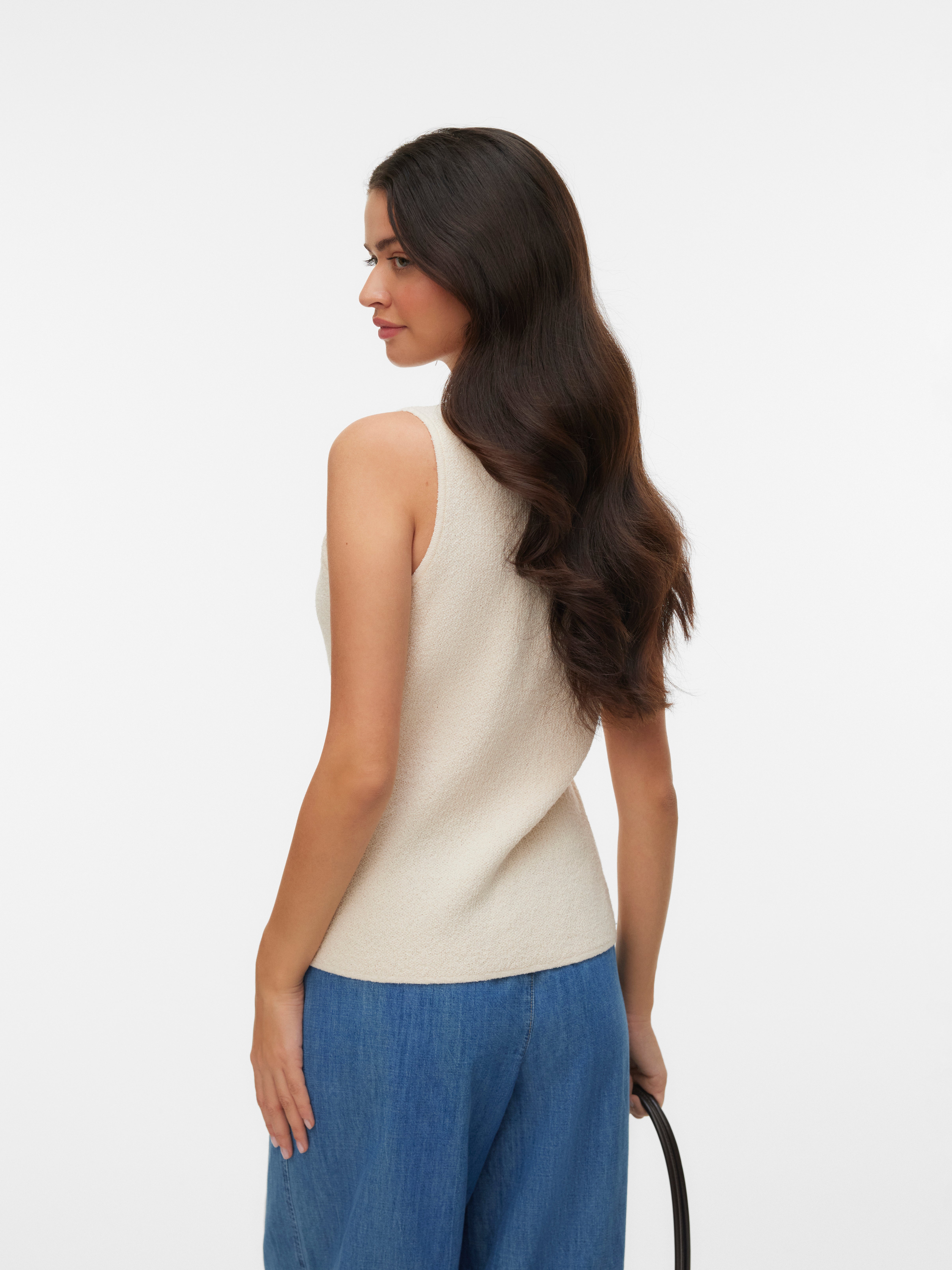 VMSILVIA Gebreid gilet