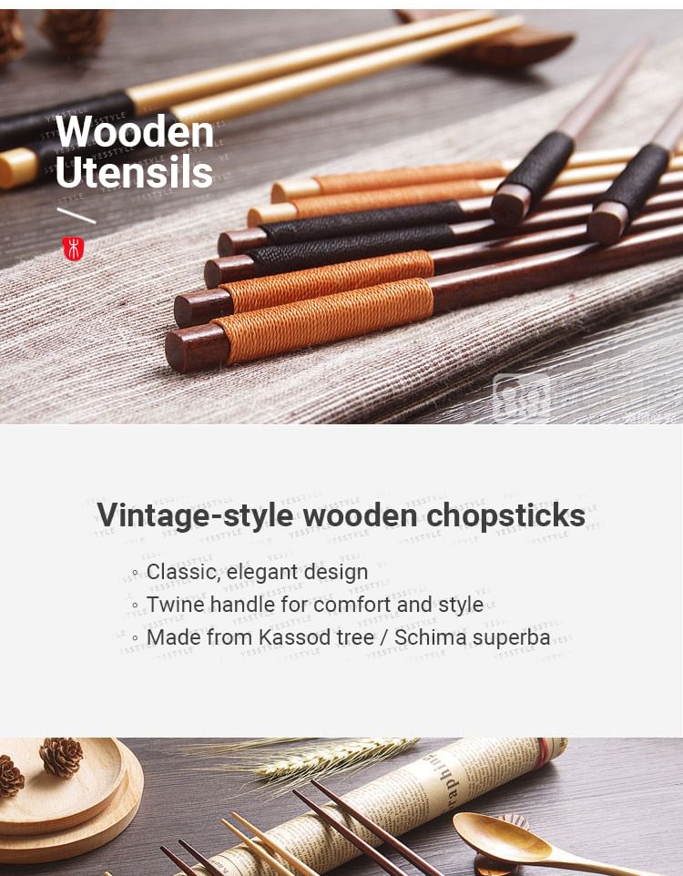 Cutie Pie - Houten eetstokjes