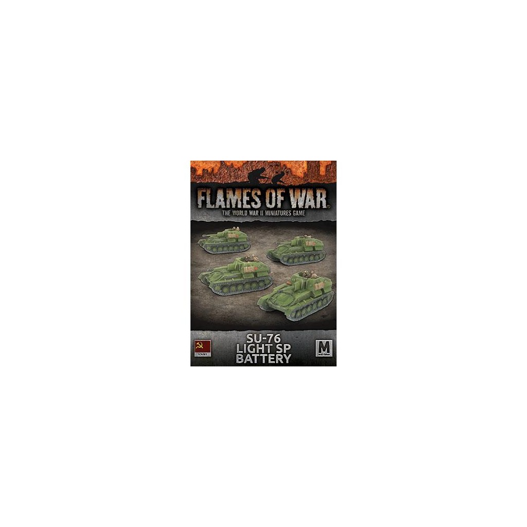 Flames of War - SU-76 Light SP Battery