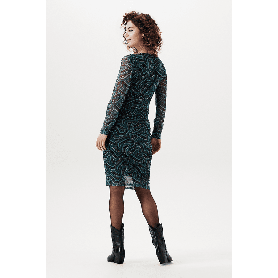 SUPERMOM Kleid Deville Deep Teal