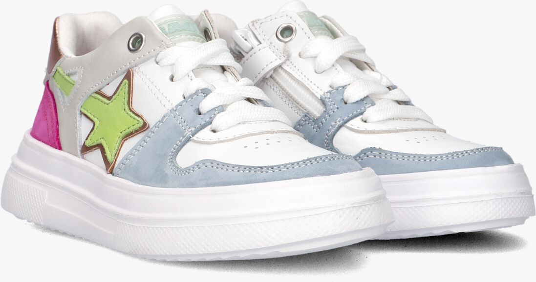 BRAQEEZ witte braqeez lage sneakers senna seattle