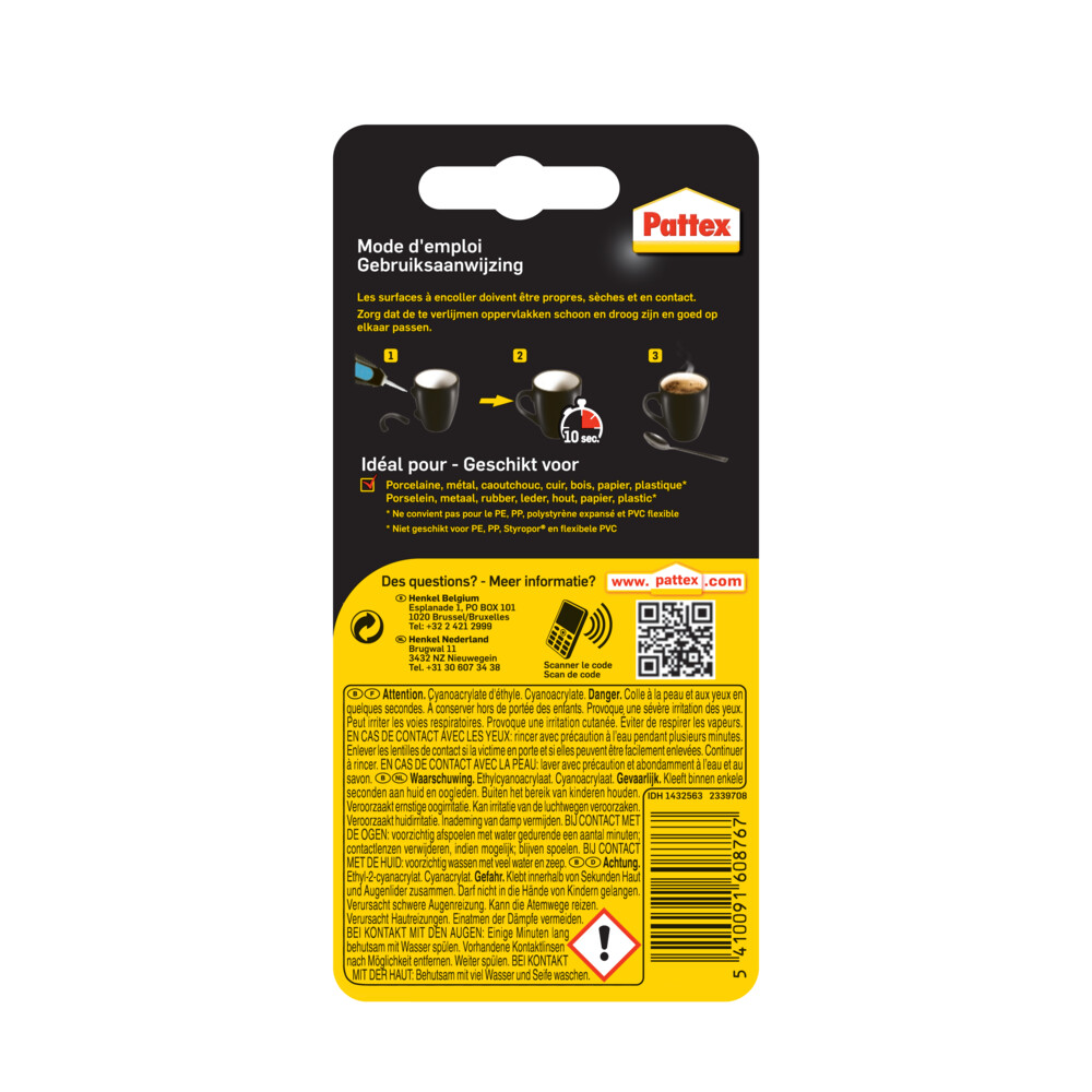 Pattex Secondelijm Gold Original3 gr