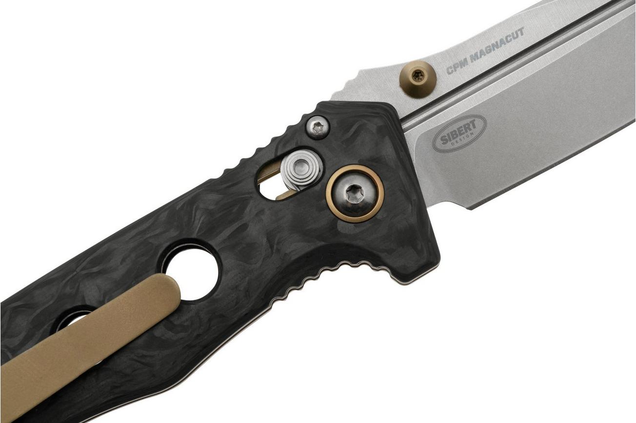 Benchmade Mini Adamas 273-03, CPM-MagnaCut, Marbled Carbon Fiber, zakmes