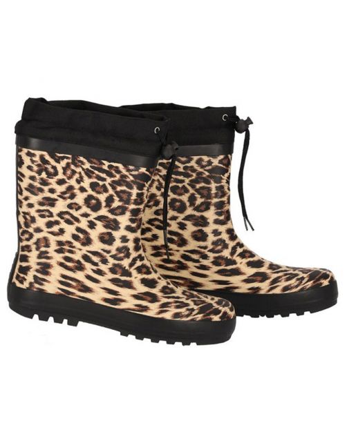 Xq Footwear Dameslaars Gevoerd Luipaard - Laarzen