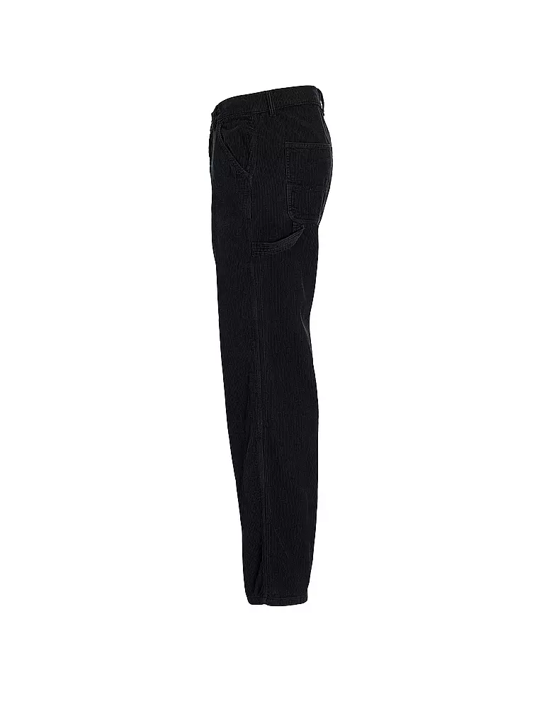 JACK & JONES Cordhose Flared Fit JJSTEDDIE schwarz