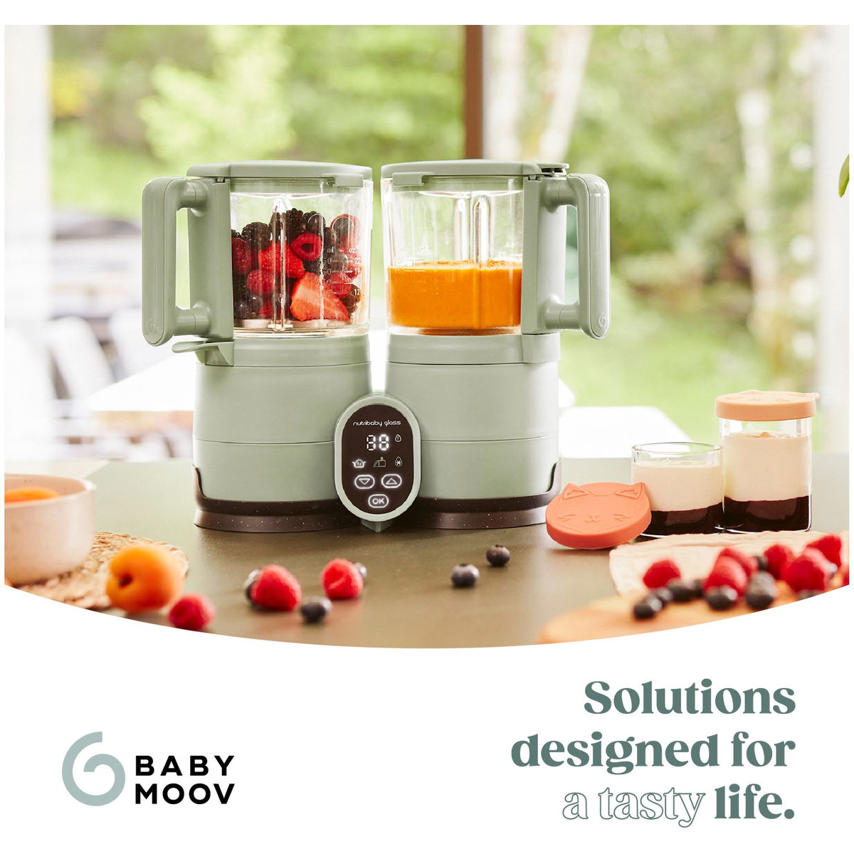 BabymoovBabymoov   Nutribaby Glass Celadon