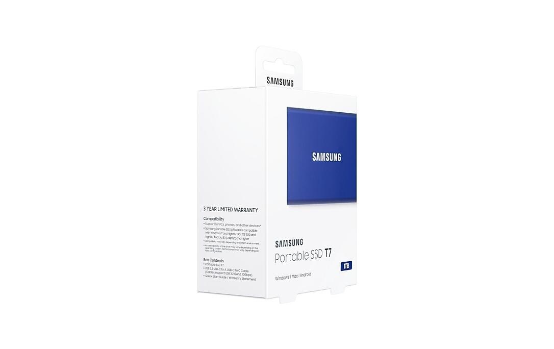 Samsung externe SSD »SSD Portable T7 Nonee« 1 TB