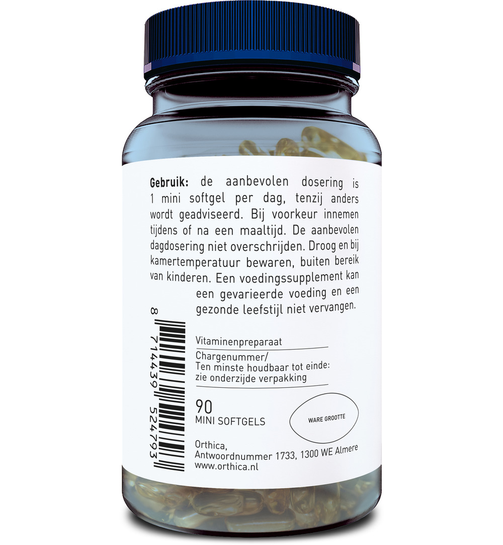 Orthica Vitamine E-400 (90 softgels)