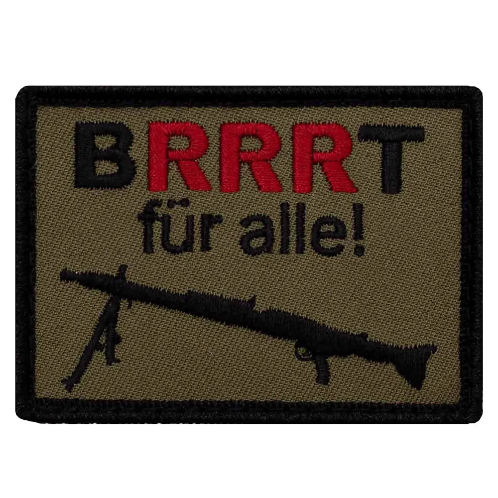 Café Viereck -  Patch Brrrt für alle