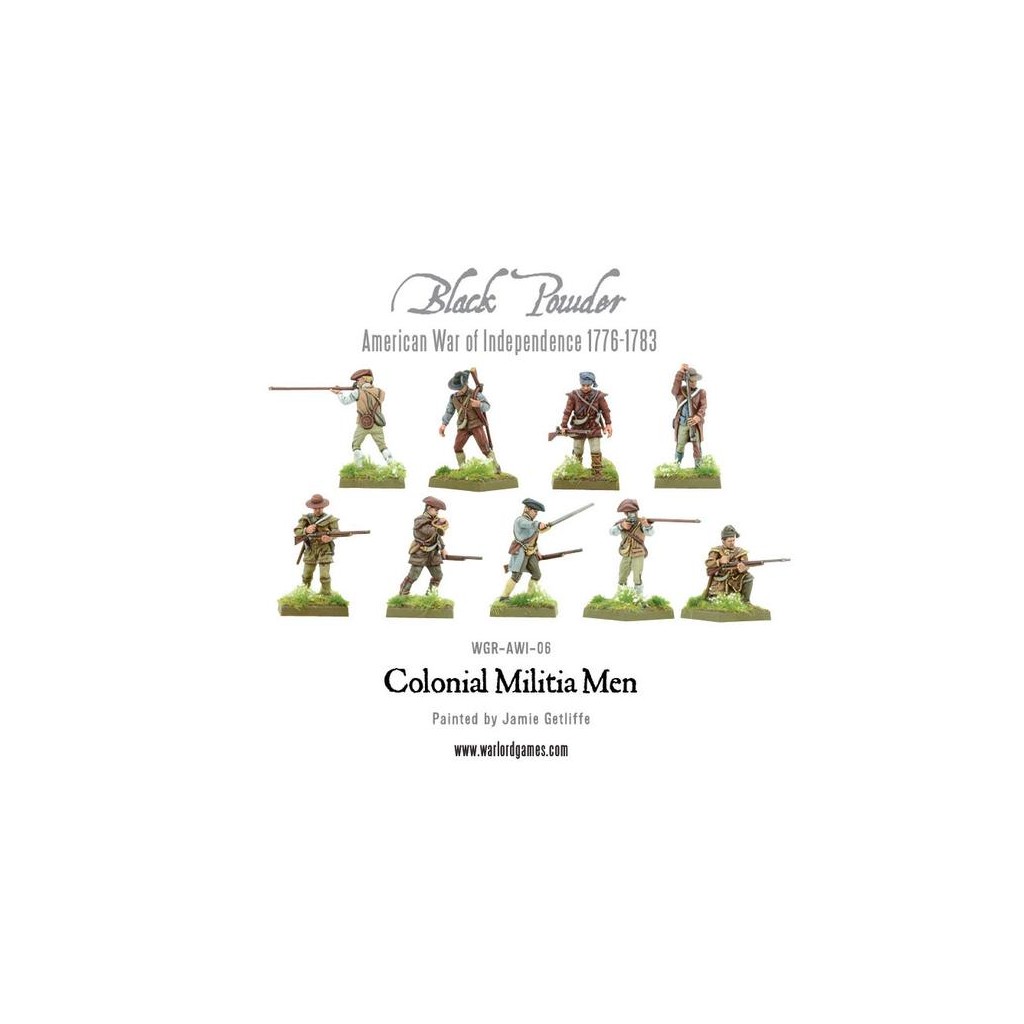 Black Powder - Colonial Militia Men