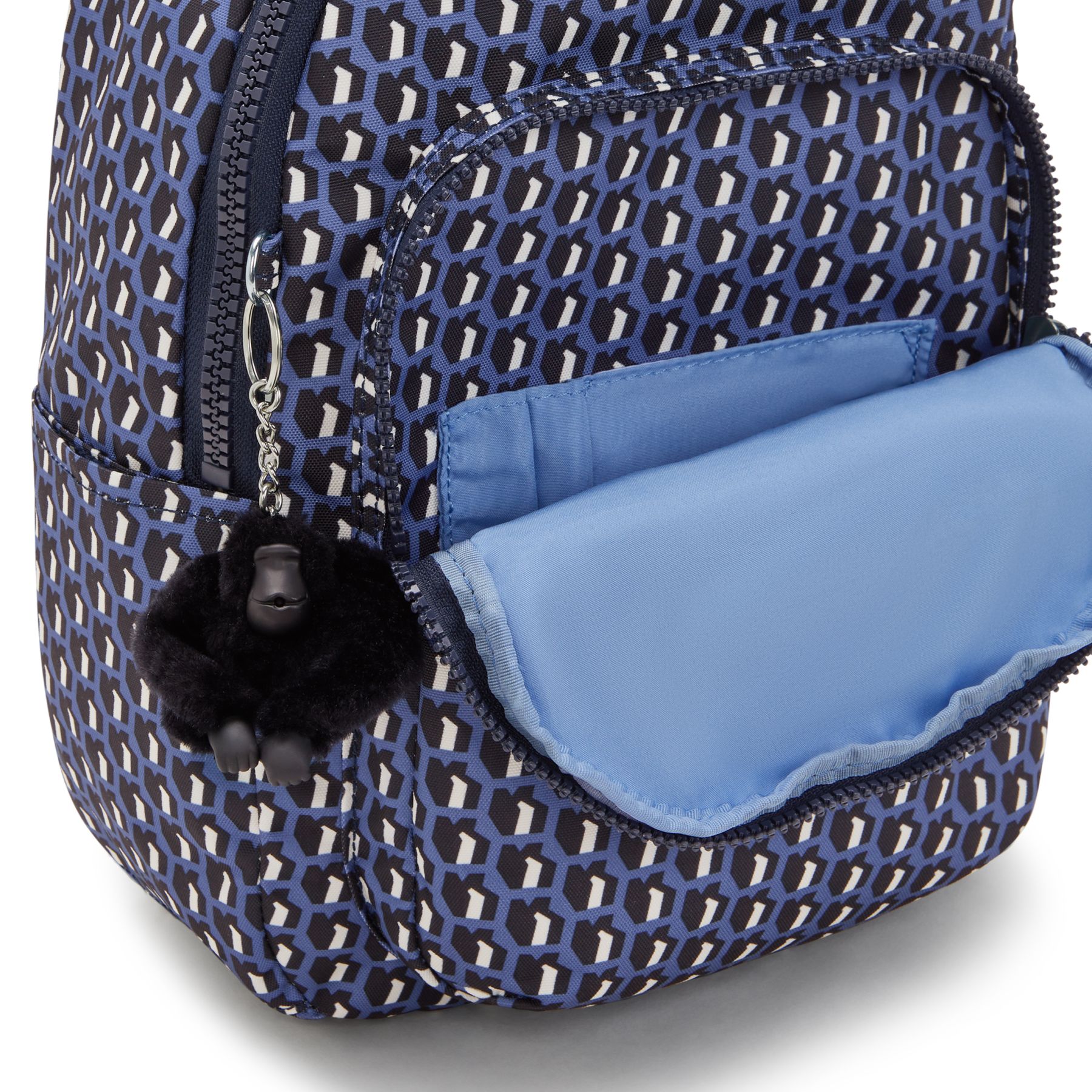 SEOUL S Petit Sac à Dos avec Compartiment pour Tablette - 3D K Blue