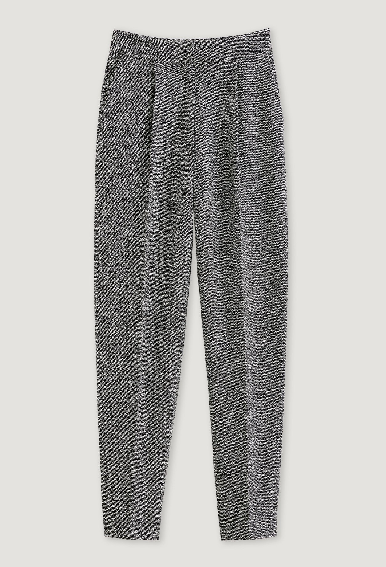 Pantalon tailleur gris