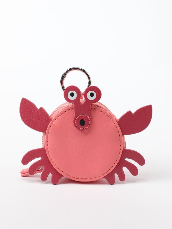 Porta-moedas em formato de caranguejo - Vermelho