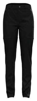 Pantalon de Randonnée Femme Convertible Odlo Ascent Noir