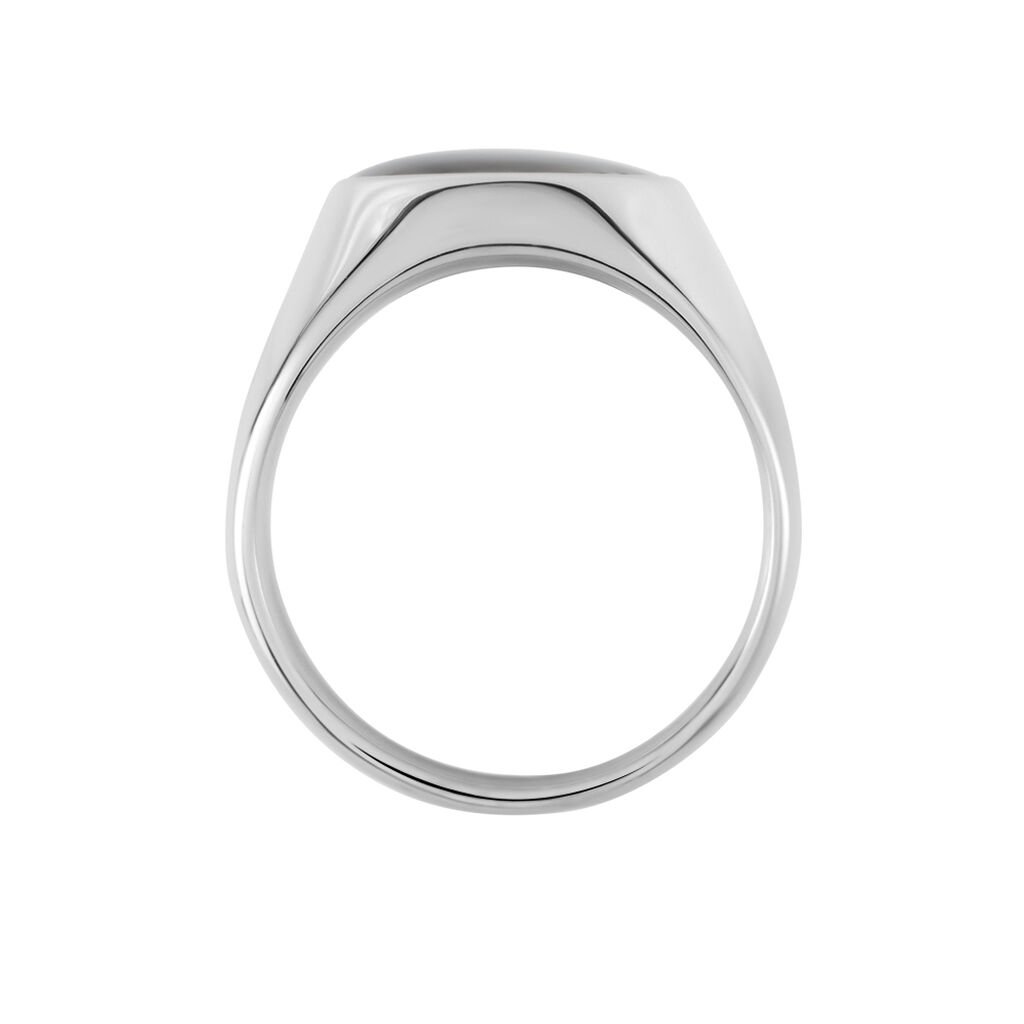 Bague Jourdan Homme Arecibo Acier Blanc Carbone