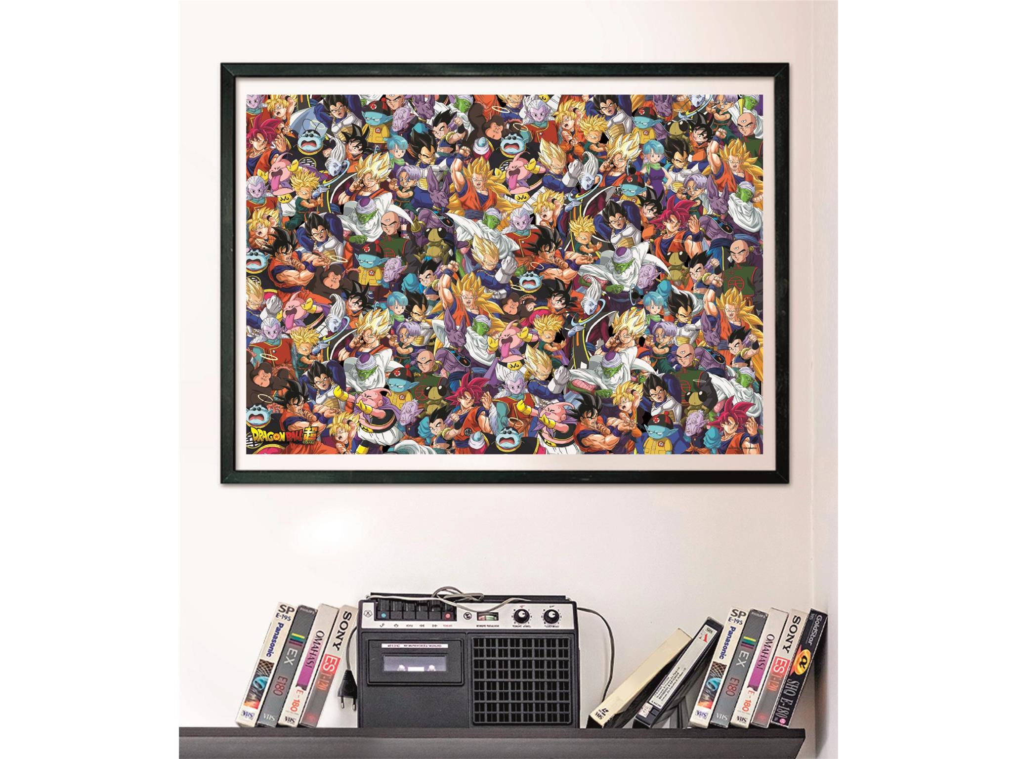 PUZZLE DRAGON BALL CLEMENTONI IMPOSSIBLE 1000 PEÇAS
