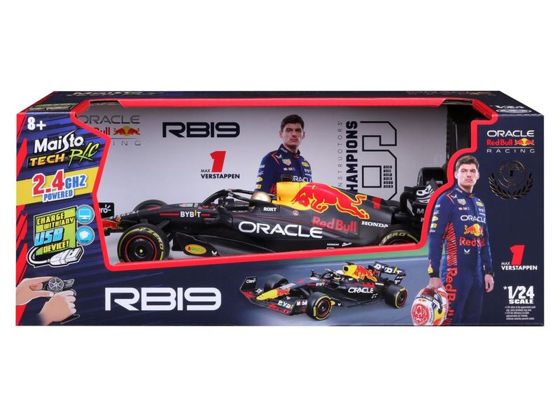 Maisto Rennwagen RC F1 Red Bull RB19 2.4 GHz Ferngesteuertes Spielzeug