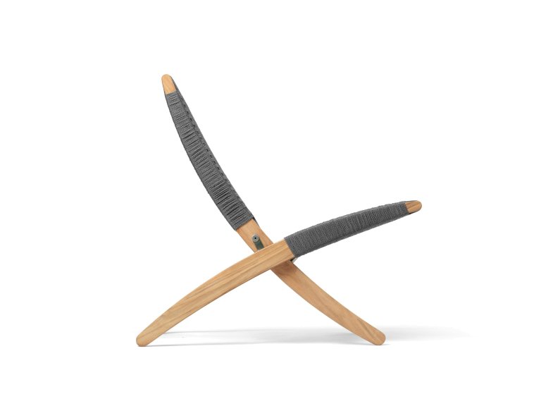 Carl Hansen & Son MG501 Cuba fauteuil outdoor charcoal 1402
