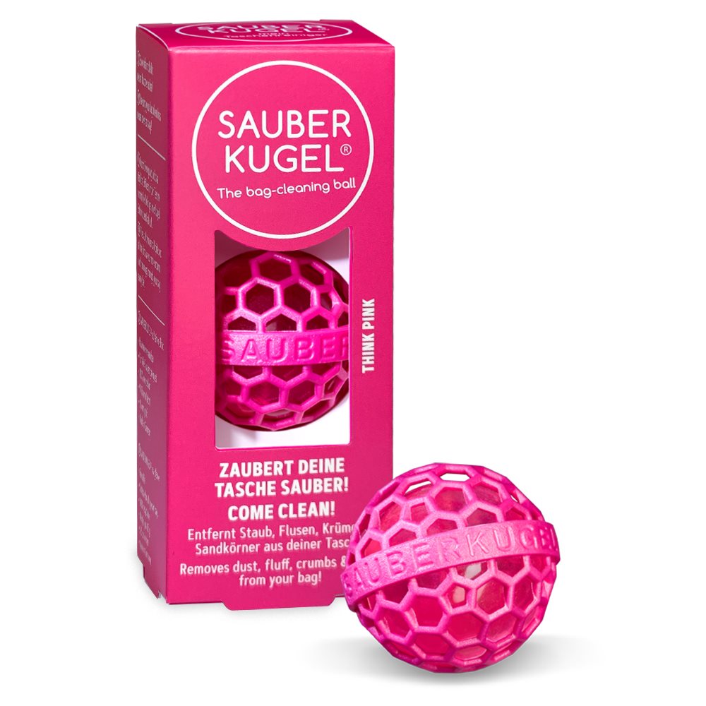 SAUBERKUGEL Taschenreiniger pink 1 Stk