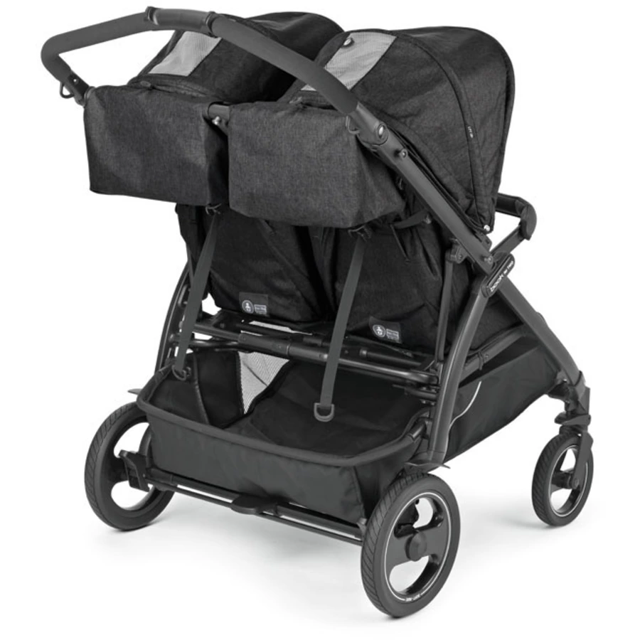 Peg Perego Zwillingskinderwagen Book for Two Ardesia