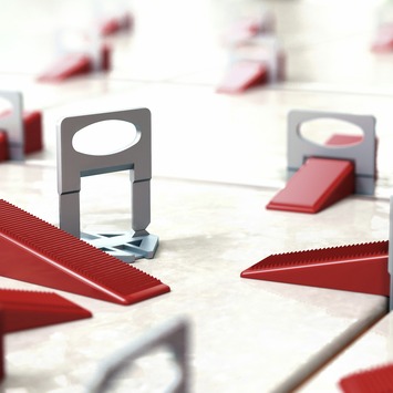 Foby levelling systeem starterskit 3 mm met clips, spieën en tang