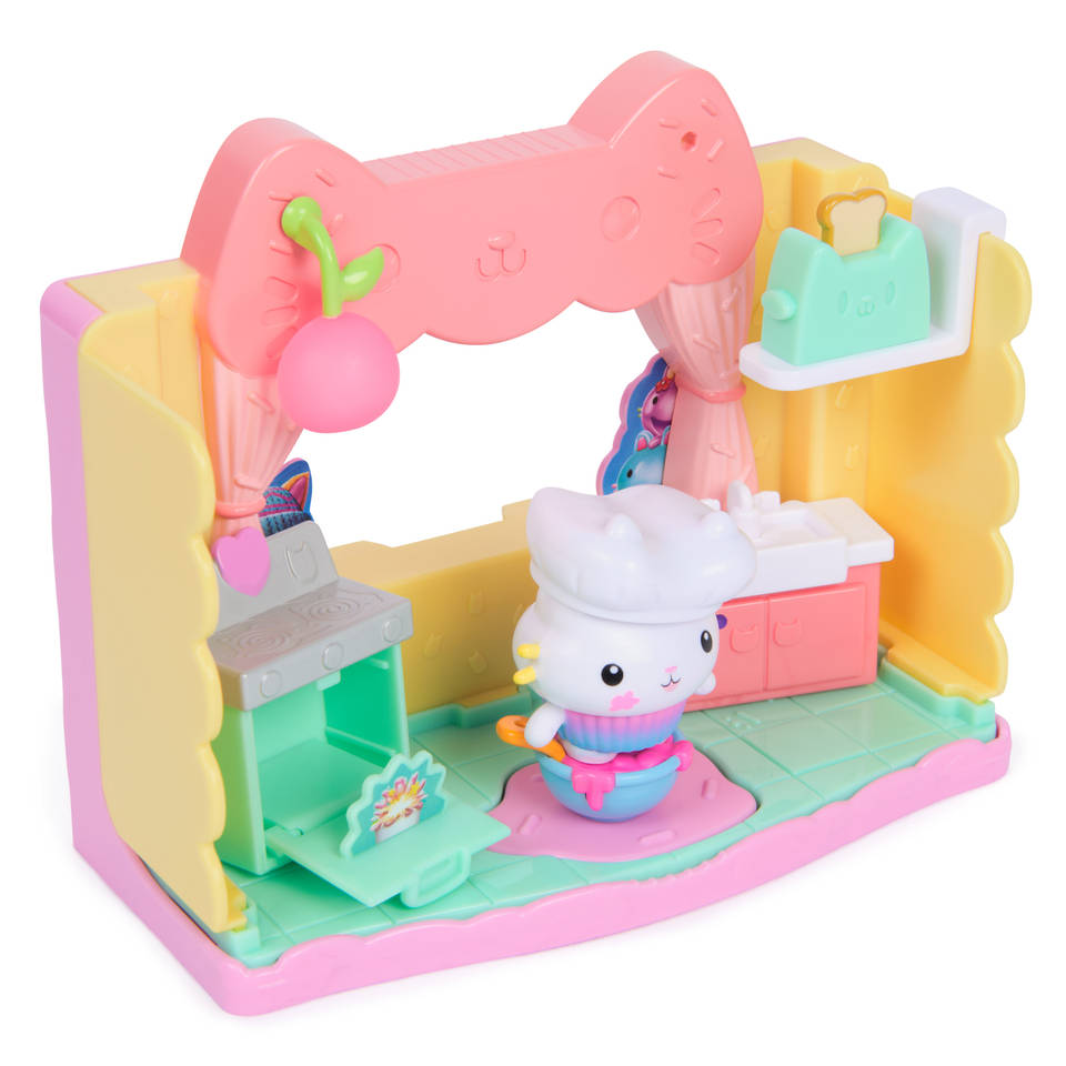 Gabby’s Poppenhuis De Film Cakey’s Cake-tastische keuken speelset