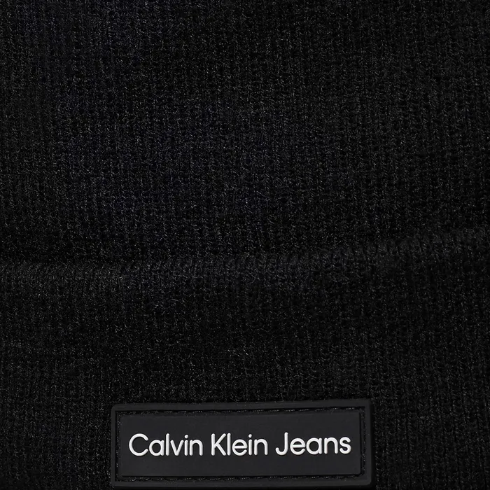 Calvin Klein Institutional Patch Beanie