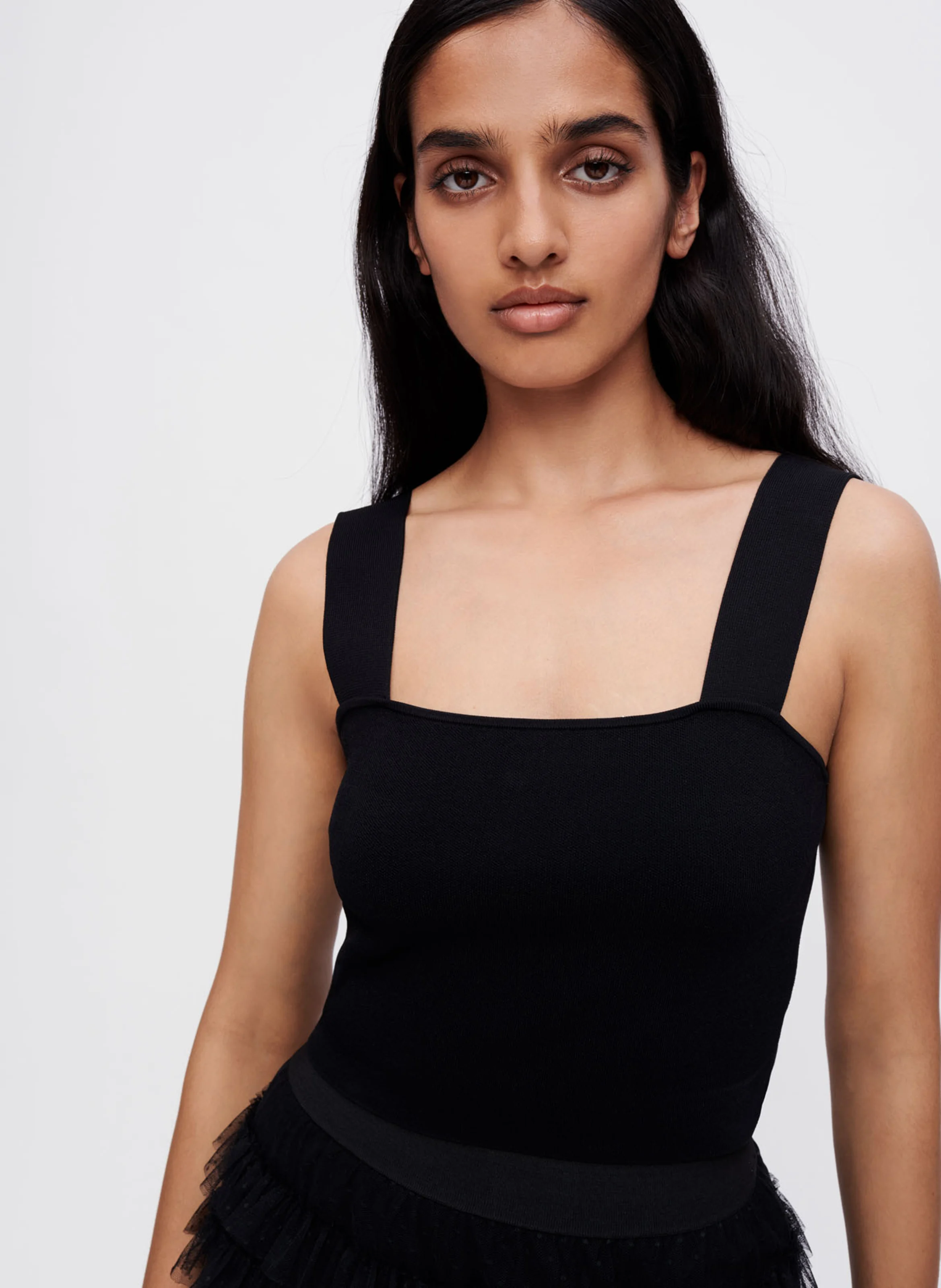 Crop top | Noir