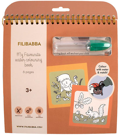 Filibabba Vandmalebog - I Skoven