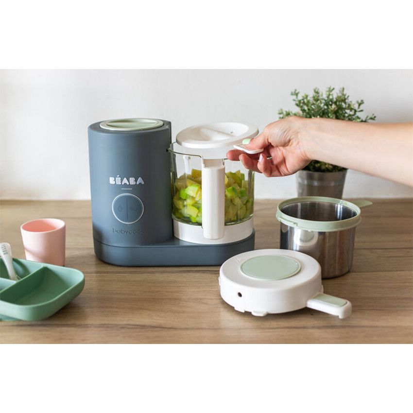 Robot cuiseur Babycook Neo 4 en 1 Gris Minéral - Ecru