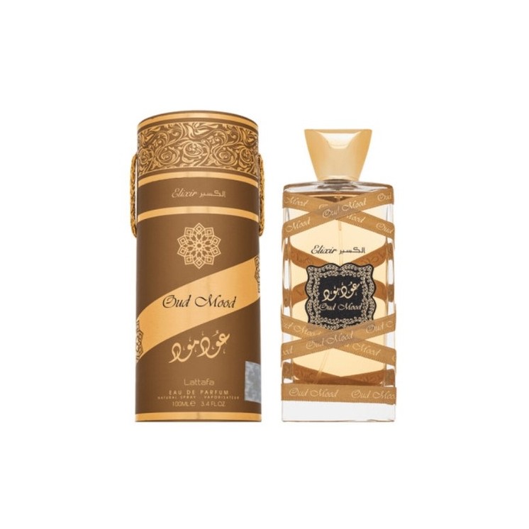 Lattafa Eau de Perfume für Damen und Herren Oud Mood Elixir 100 ml