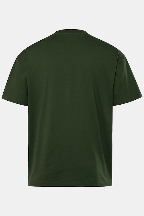 STHUGE T-Shirt, Halbarm, oversized, Brustprint, bis 8 XL